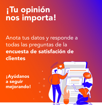 Tu opinión nos importa y... ¡tiene recompensa!