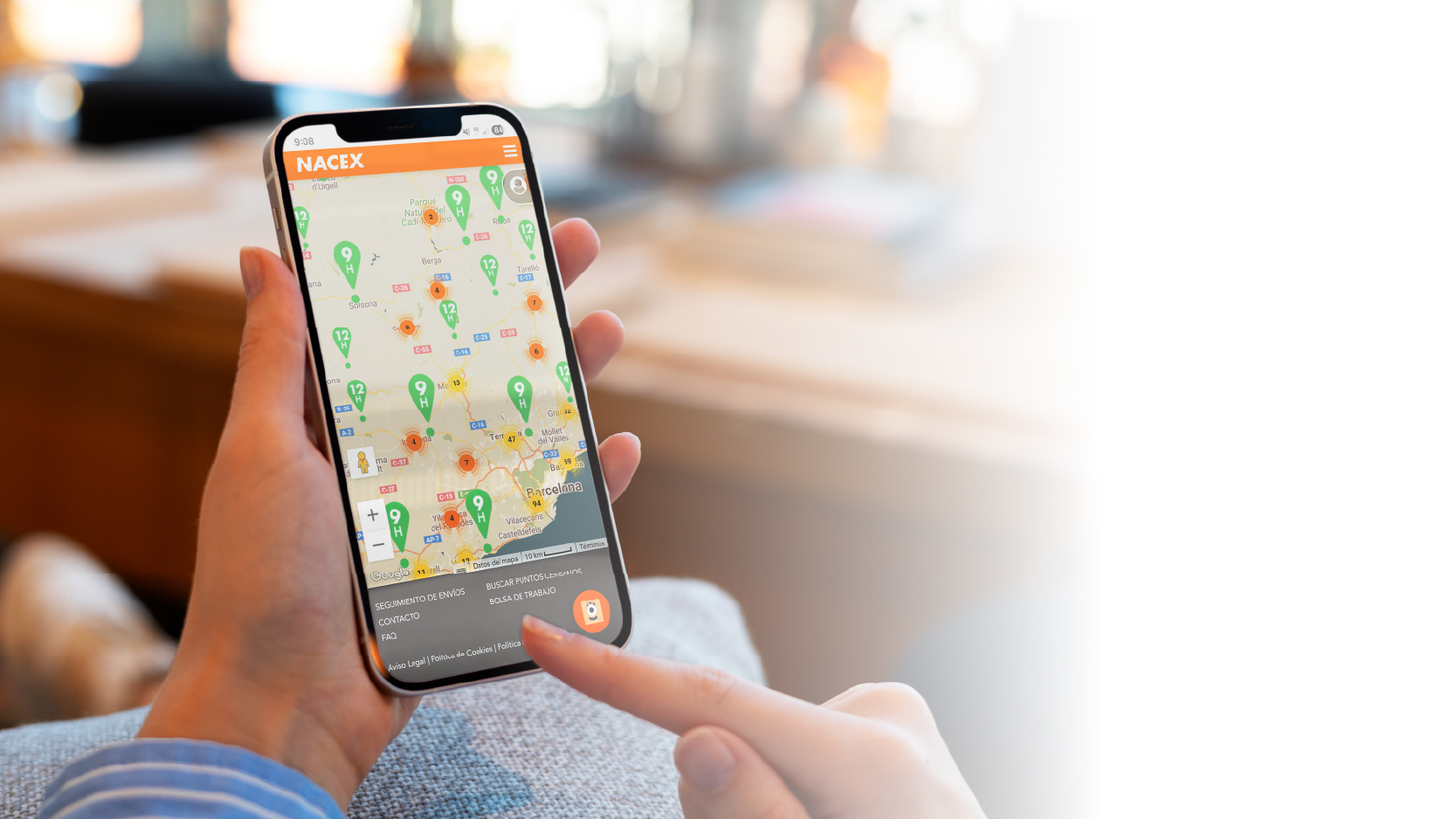 <h2 style="color: #fe5000;"> Sie wollen Flexibilit�t, Komfort und Nachhaltigkeit?</h2> 
<h3 style="color: grey;"> W�hlen Sie NACEX.shop f�r den Empfang, den Versand und die R�cksendung Ihrer Online-Eink�ufe.</h3> 